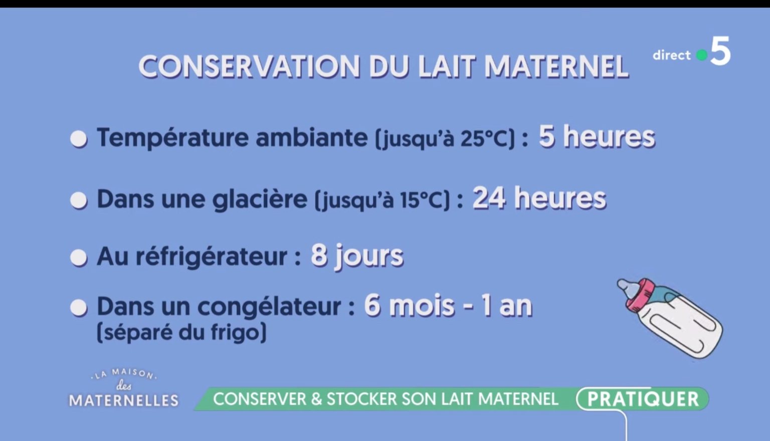[Dossier Allaitement] Comment conserver son lait maternel