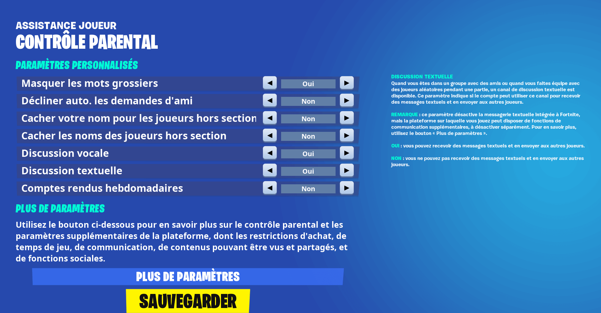 Comment Enlever Le Contrôle Parental Sur Fortnite   Communauté MCMS