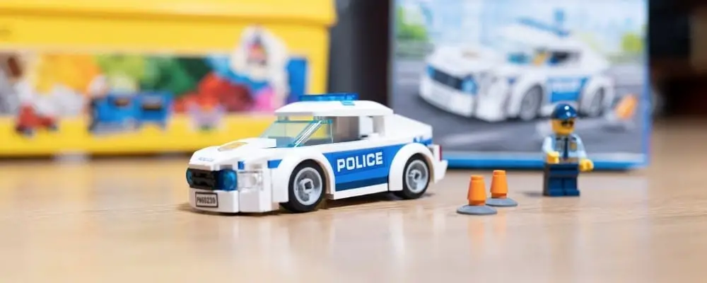 La voiture de patrouille de police LEGO City, un lego à moins de 20€