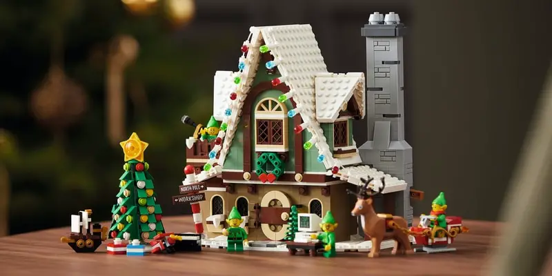 Le pavillon des elfes est une édition limité de LEGO pour Noel