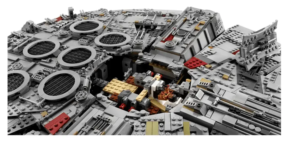 Détail du LEGO Star Wars UCS Millennium Falcon