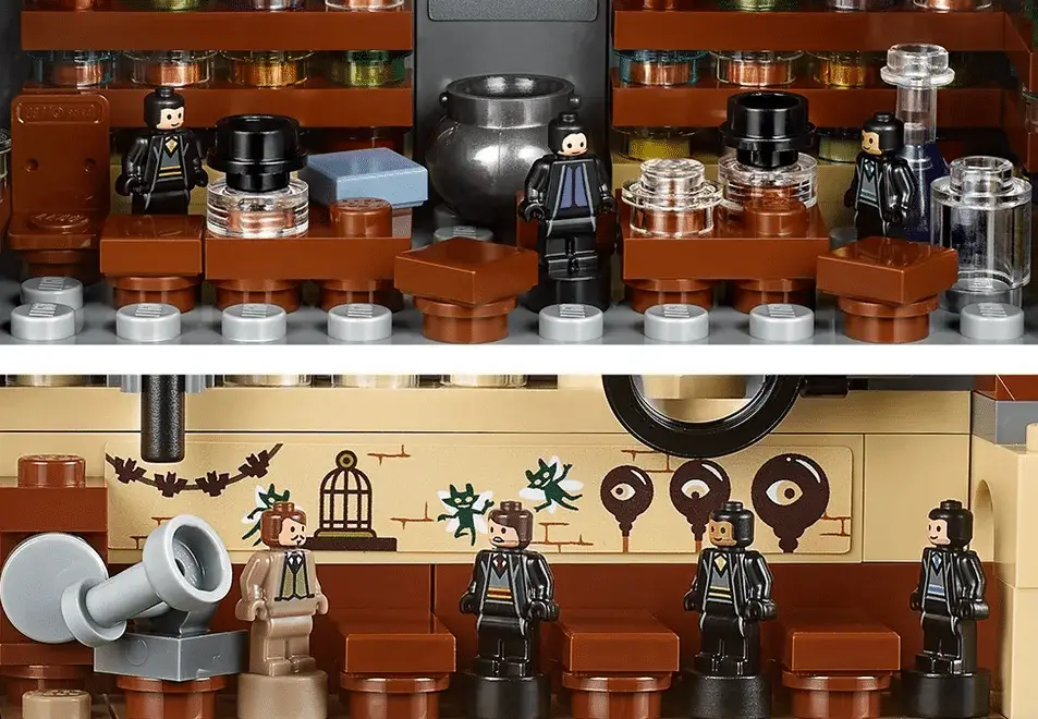 Détail du LEGO Harry Potter Chateau de Poudlard