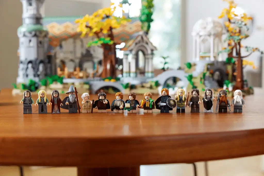 Minifigurines du Lego Le Seigneur des Anneaux : Fondcombe